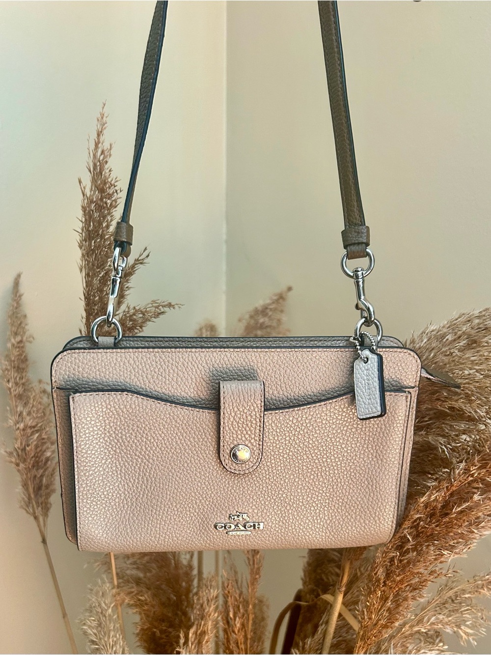 Coach Pebbled Leather Crossbody